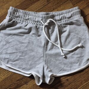 Women's Gray Casual Shorts